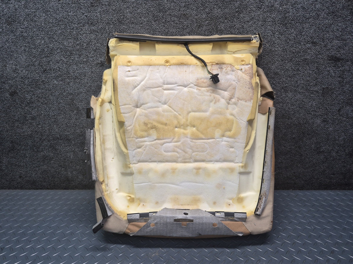 2008-2010 Porsche Cayenne 957 Front Left Seat Lower Leather Cushion Sand Beige