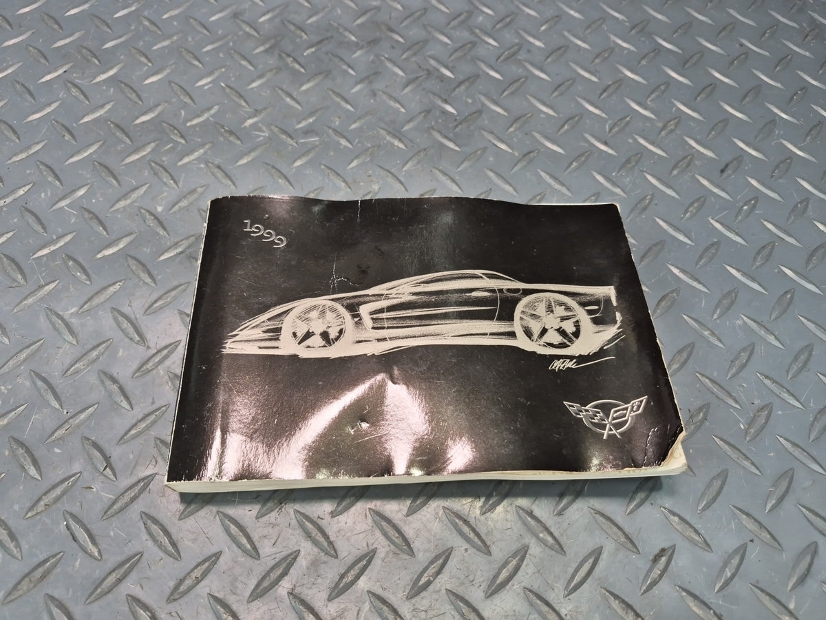 1999 Chevrolet Corvette C5 Owner Operator User Guide Manual Book OEM
