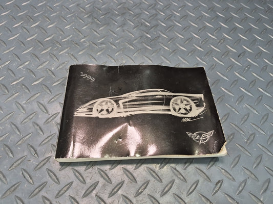 1999 Chevrolet Corvette C5 Owner Operator User Guide Manual Book OEM