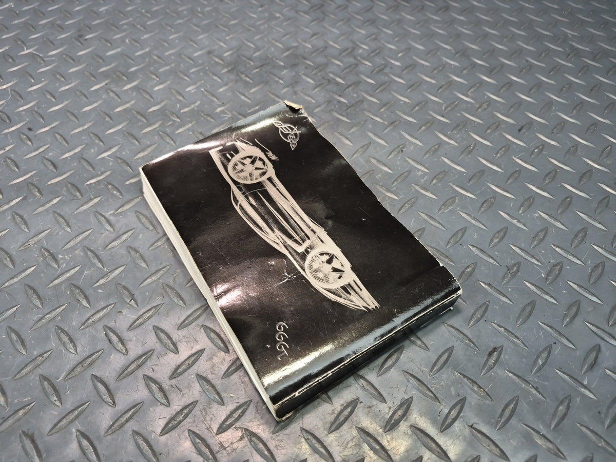 1999 Chevrolet Corvette C5 Owner Operator User Guide Manual Book OEM