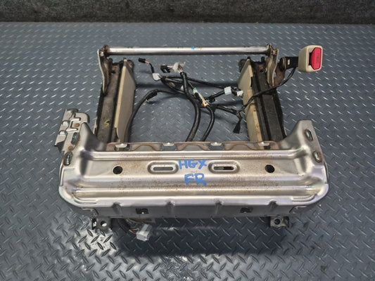 04-09 Lexus UZJ120L GX470 Front Right Seat Lower Frame Track Rail w Motors