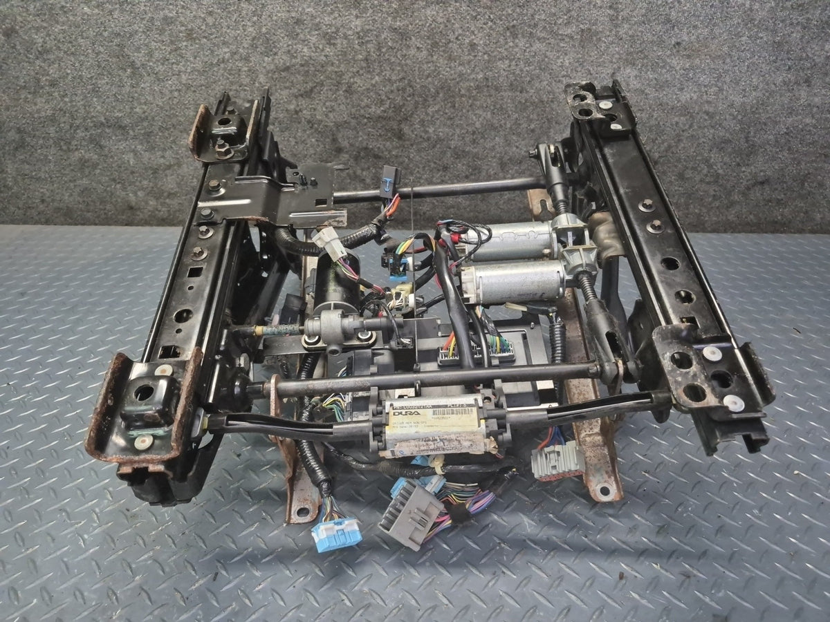 2003-2007 Hummer H2 Front Left Side Seat Lower Frame Track Rail W/ Motors
