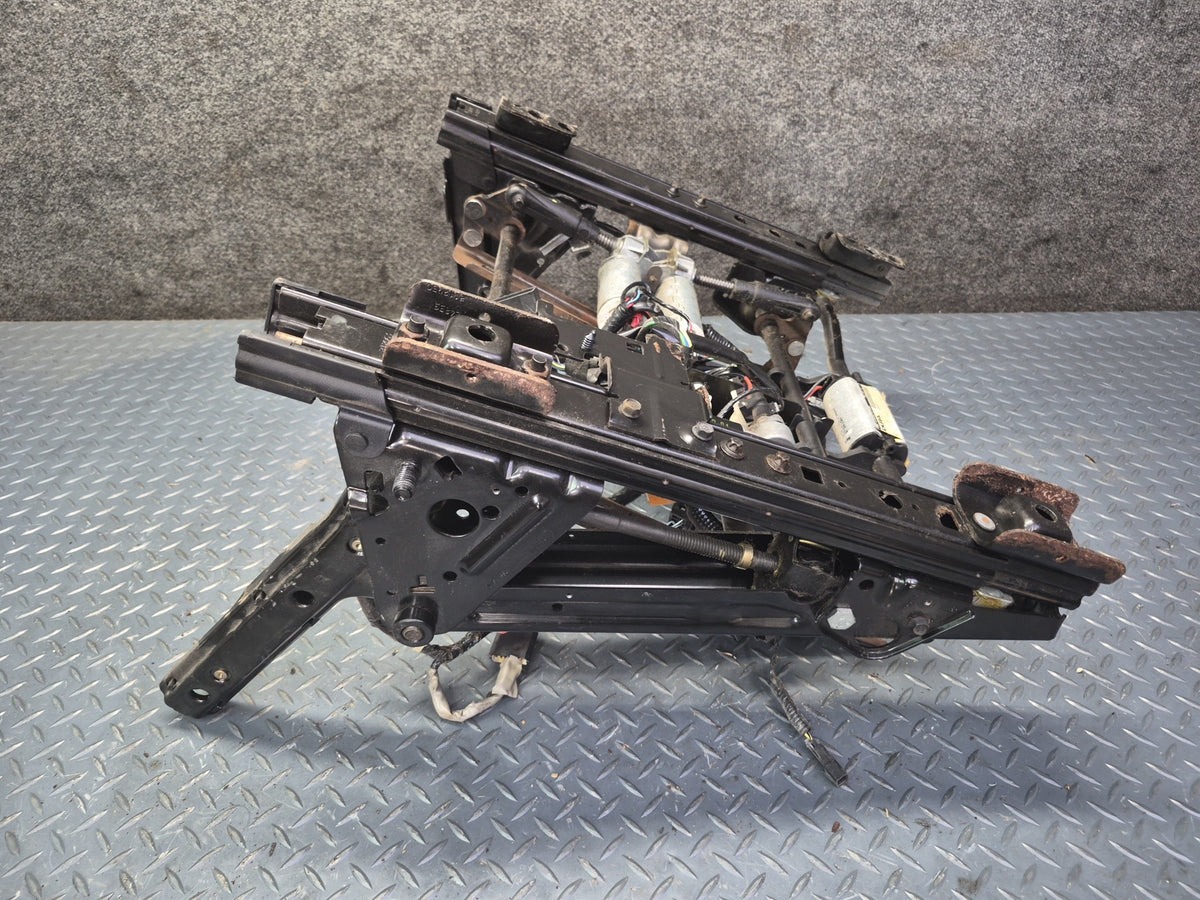 2003-2007 Hummer H2 Front Left Side Seat Lower Frame Track Rail W/ Motors