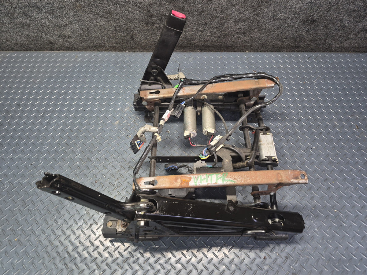 2003-2007 Hummer H2 Front Right Side Seat Lower Frame Track Rail W/ Motors