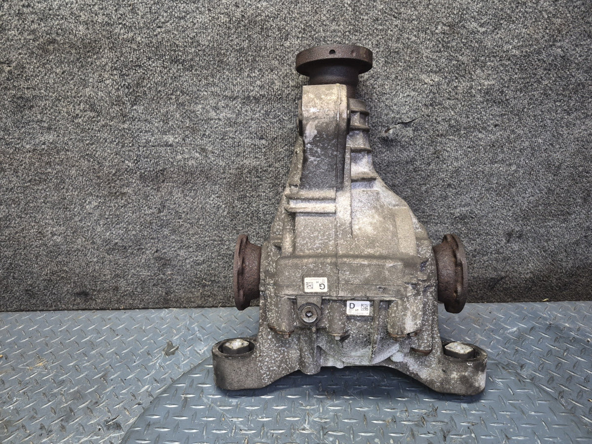 08-10 Porsche Cayenne 957 Turbo AWD Rear Axle Differential Carrier 3.27 Ratio