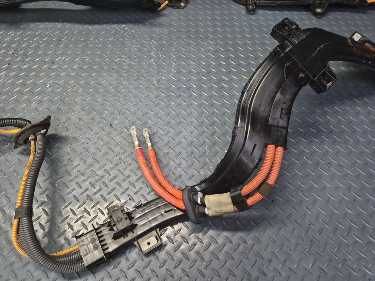 2010 Lexus UVF46L LS600h Hybrid High Voltage Battery Wire Wiring Harness OEM