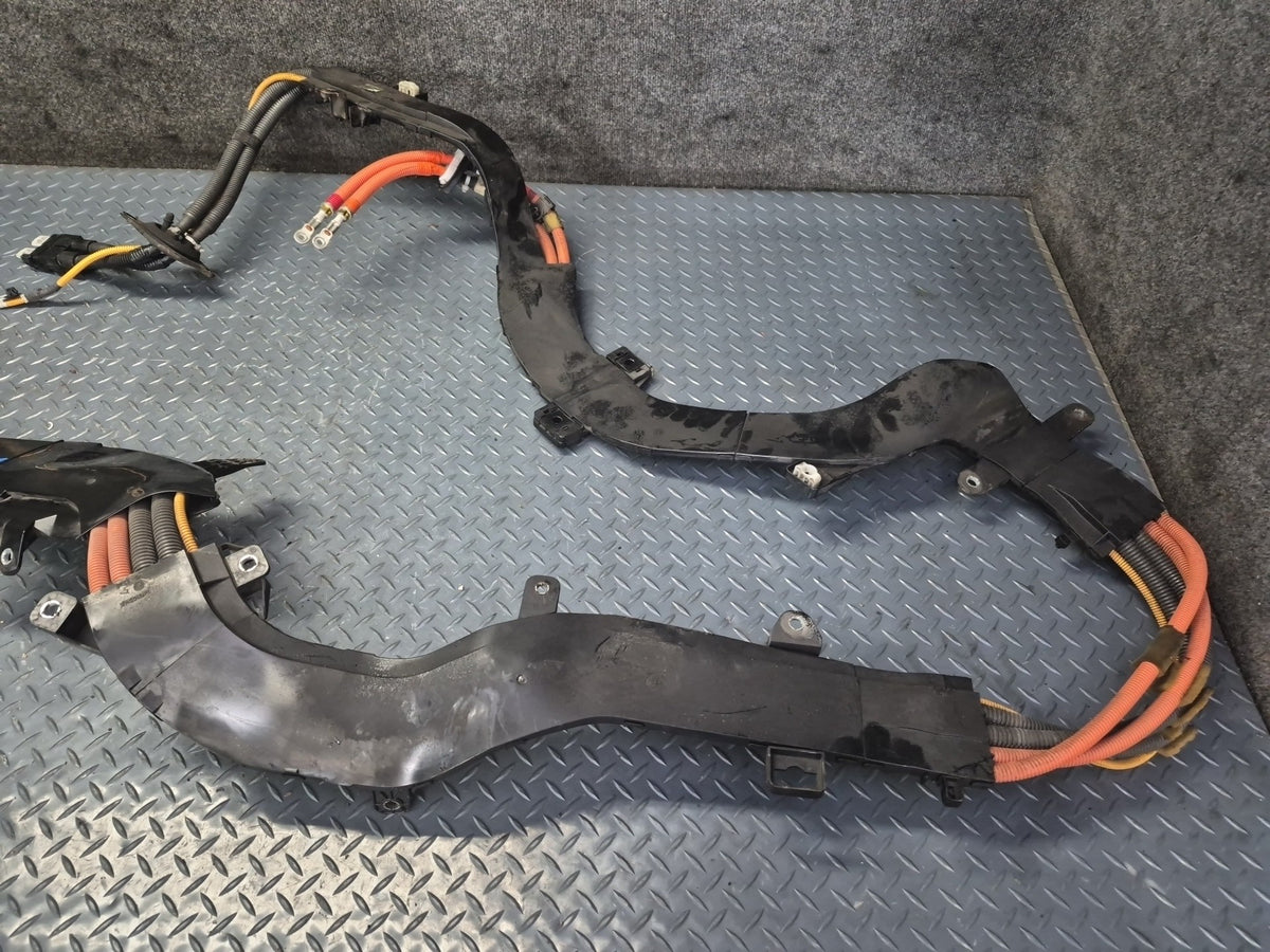2010 Lexus UVF46L LS600h Hybrid High Voltage Battery Wire Wiring Harness OEM
