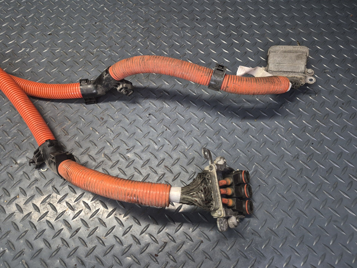 2010 Lexus UVF46L LS600h Inverter & Luggage Room Wire Wiring Harness Cable Set