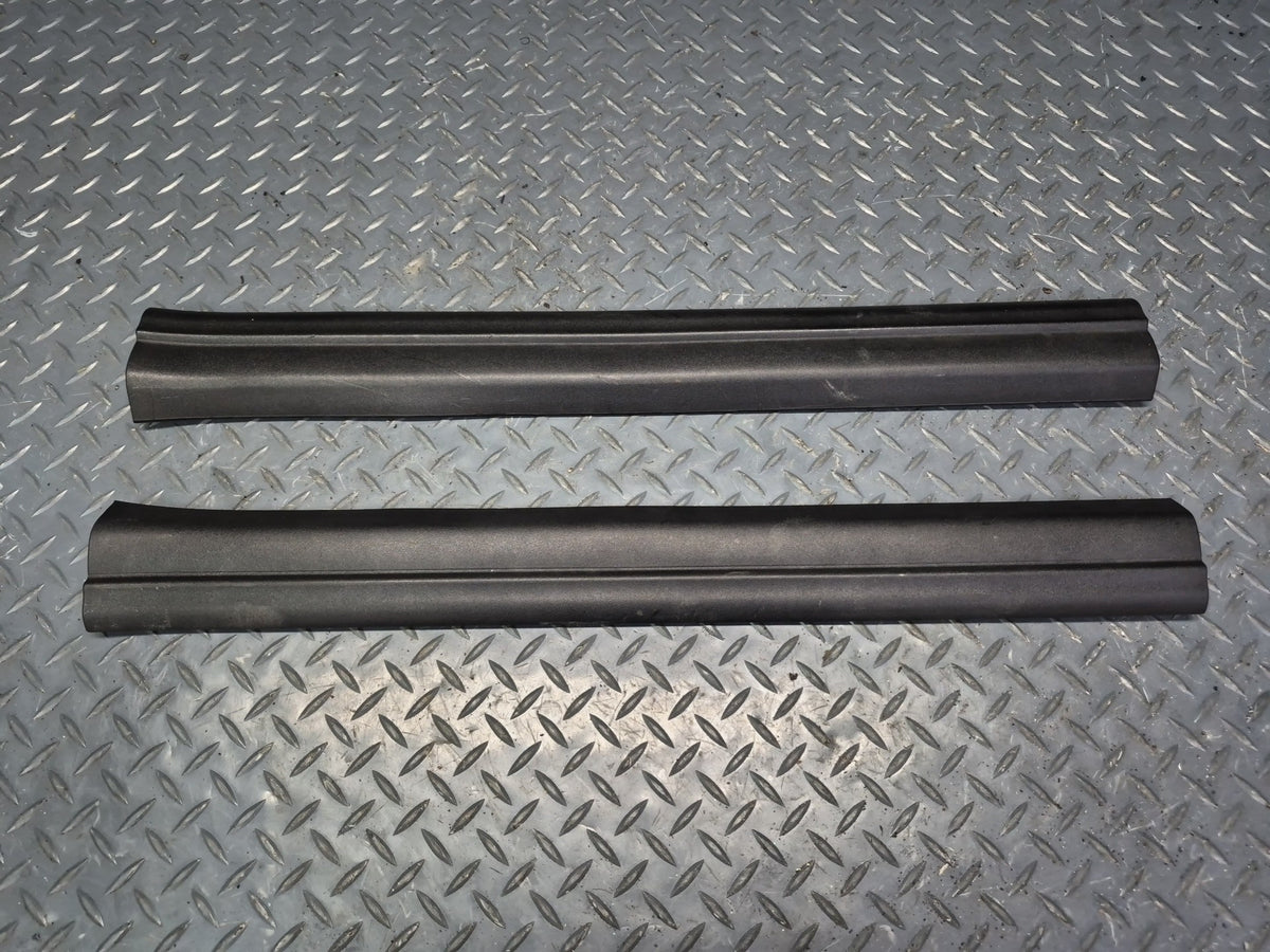 03-08 BMW E85 Z4 Set of 2 Left & Right Door Scuff Sill Plate Trim Cover OEM