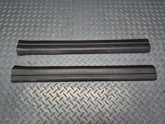 03-08 BMW E85 Z4 Set of 2 Left & Right Door Scuff Sill Plate Trim Cover OEM