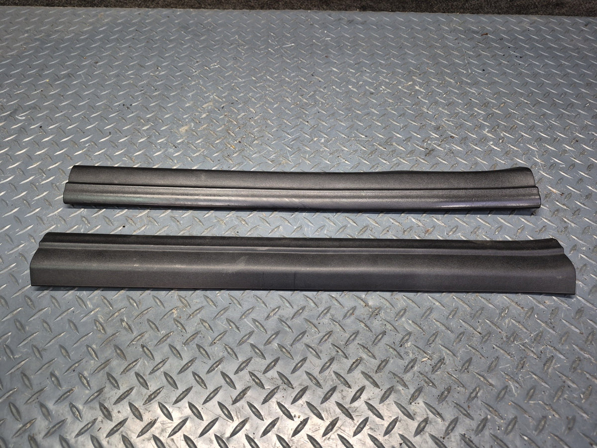 03-08 BMW E85 Z4 Set of 2 Left & Right Door Scuff Sill Plate Trim Cover OEM