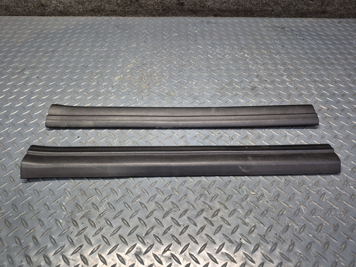03-08 BMW E85 Z4 Set of 2 Left & Right Door Scuff Sill Plate Trim Cover OEM