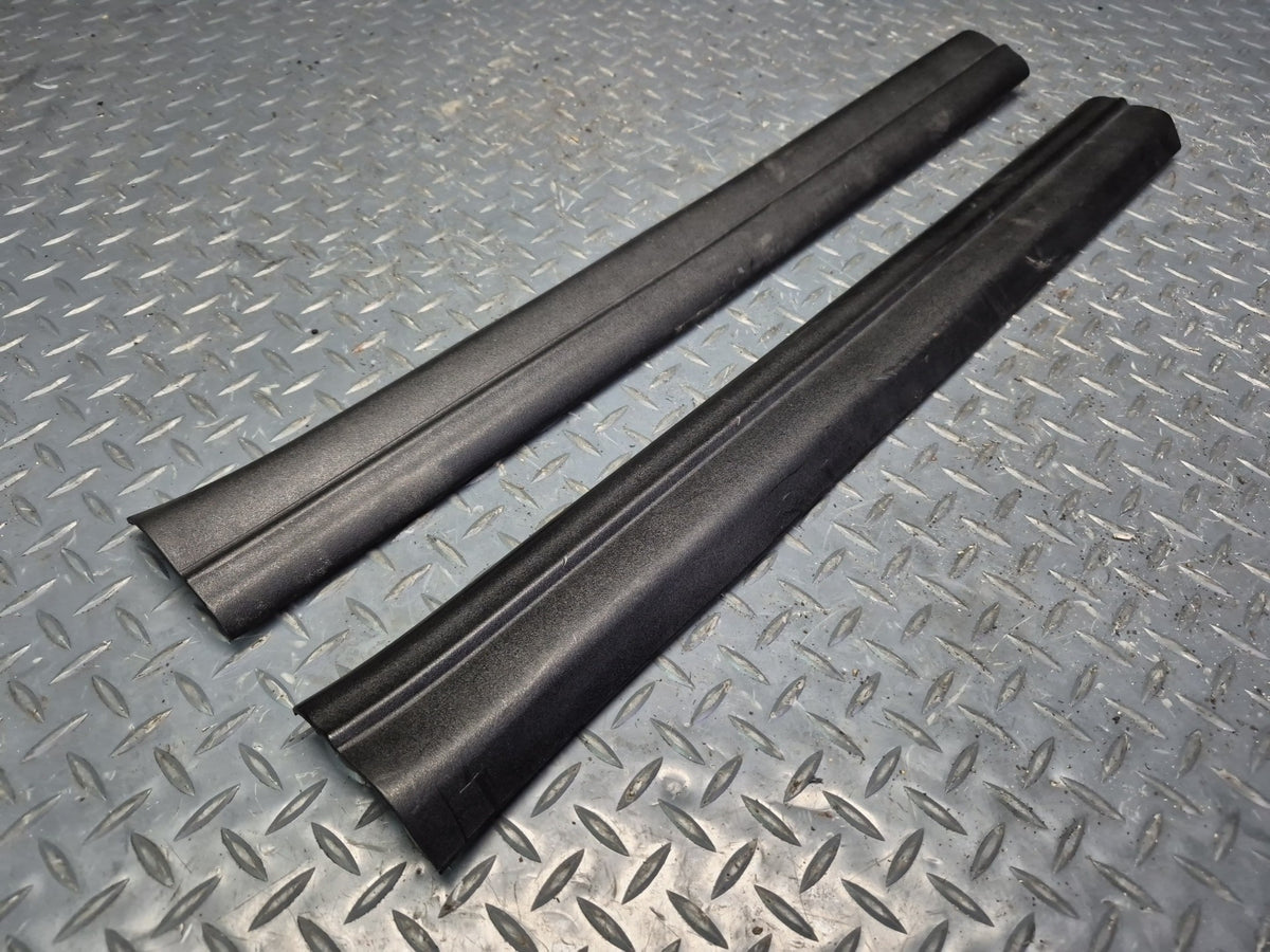03-08 BMW E85 Z4 Set of 2 Left & Right Door Scuff Sill Plate Trim Cover OEM