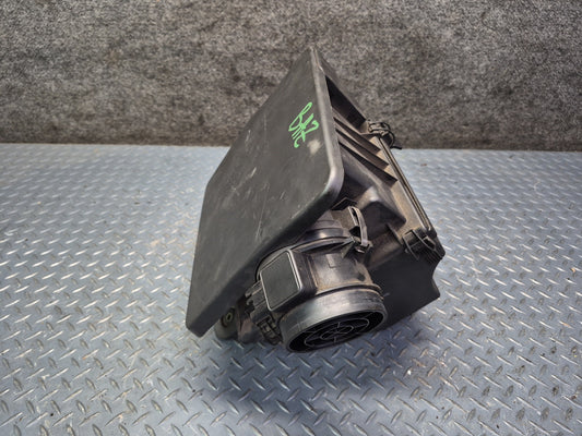 03-05 BMW E85 Z4 3.0L M54 Air Intake Cleaner Filter Box w MAF Sensor Damaged