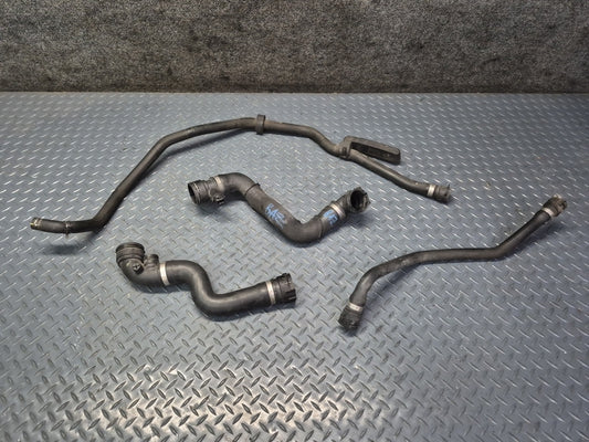 03-05 BMW E85 Z4 3.0L M54 Set of 4 Engine Coolant Water Hose Line OEM