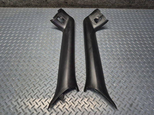 03-08 BMW E85 Z4 Roadster Set of 2 Front Interior A Pillar Trim Cover OEM