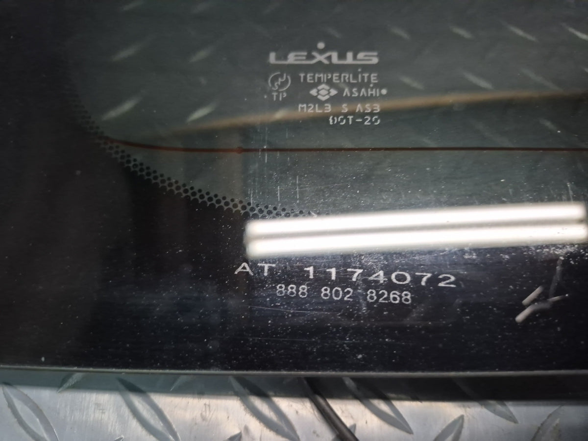 2003-2009 Lexus UZJ120L GX470 Rear Trunk Lid Tailgate Heated Glass Window