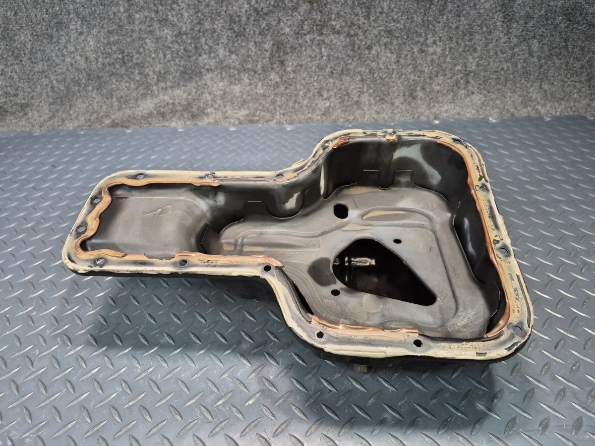 00-05 Toyota MR2 Spyder 1ZZFE Engine Motor Lower Oil Pan w Pickup Tube Set OEM