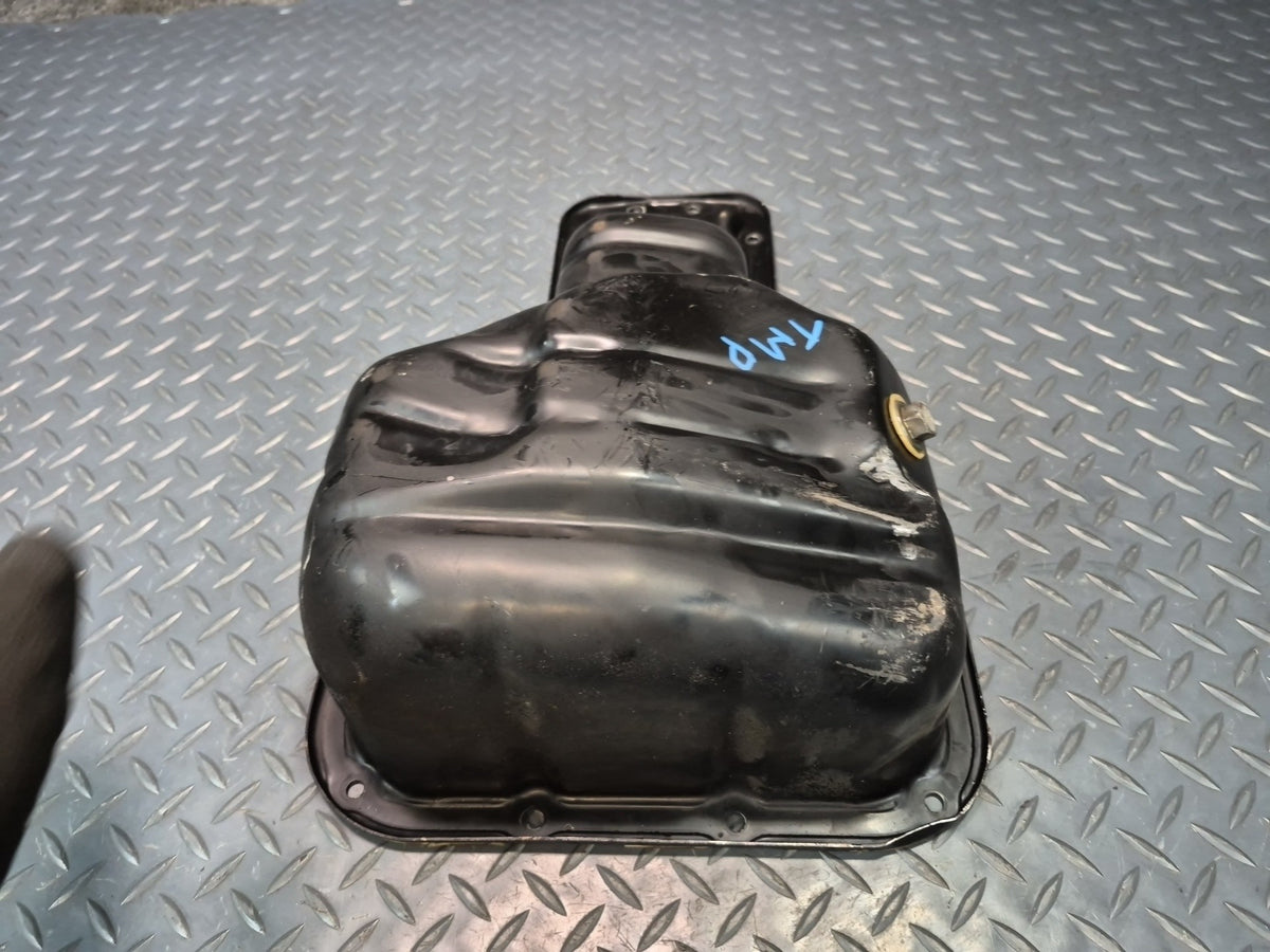 00-05 Toyota MR2 Spyder 1ZZFE Engine Motor Lower Oil Pan w Pickup Tube Set OEM