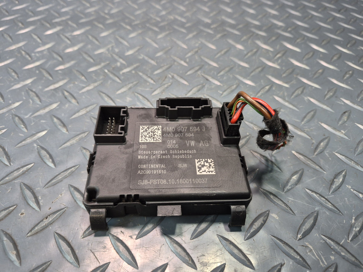 17-25 Audi A4 S4 A5 S5 Sunroof Window Control Module Unit 4M0907594J OEM