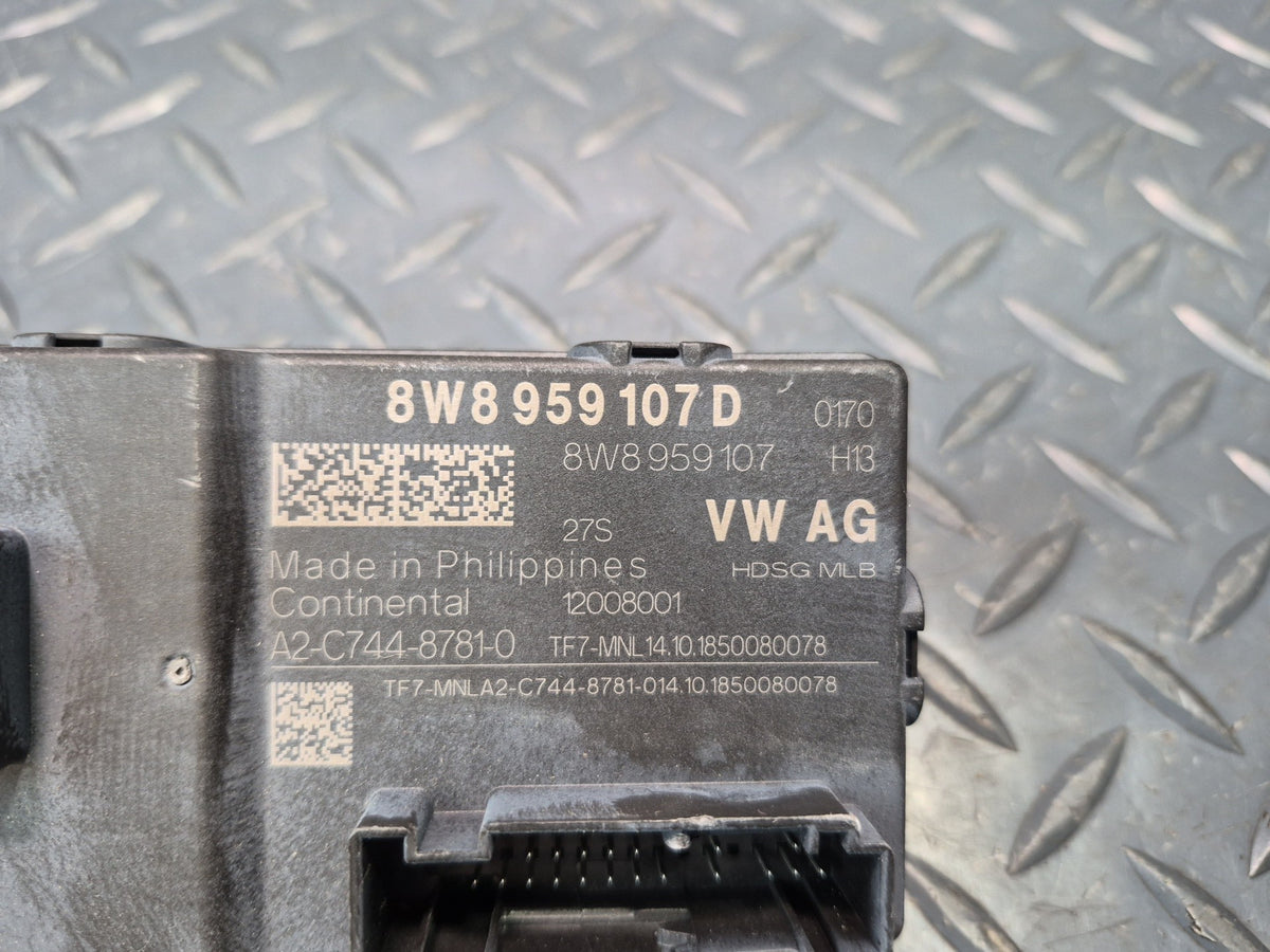 19-23 Audi A5 S5 S7 Sportback Rear Trunk Liftgate Control Module 8W8959107D OEM