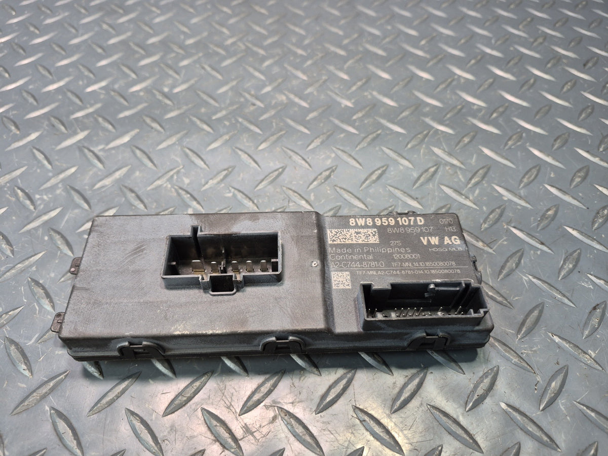 19-23 Audi A5 S5 S7 Sportback Rear Trunk Liftgate Control Module 8W8959107D OEM