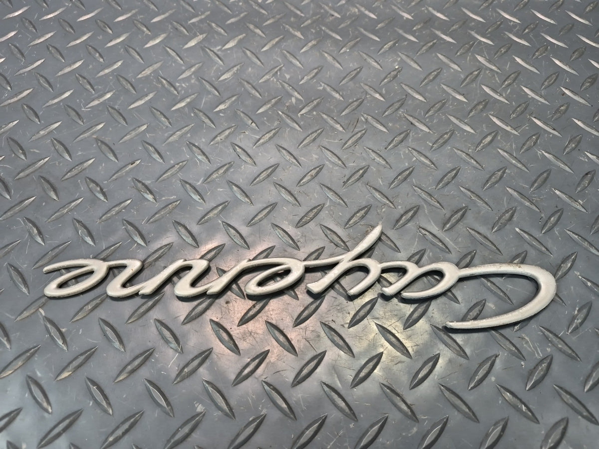 2003-2010 Porsche Cayenne 957 Rear Trunk Lid Emblem Letter Badge Symbol