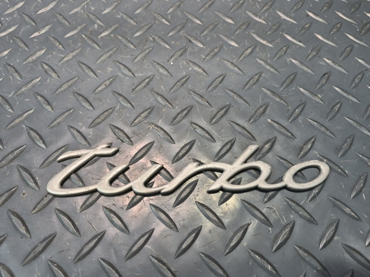2003-2010 Porsche Cayenne 957 Rear Trunk Lid Emblem Letter Badge Symbol