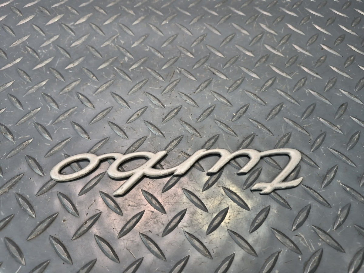 2003-2010 Porsche Cayenne 957 Rear Trunk Lid Emblem Letter Badge Symbol
