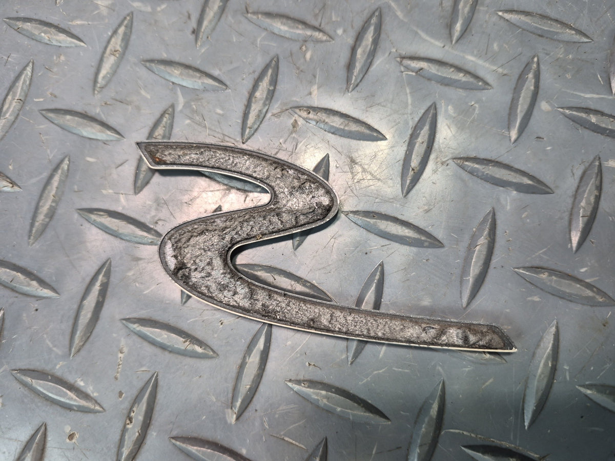2003-2010 Porsche Cayenne 957 Rear Trunk Lid Emblem Letter Badge Symbol
