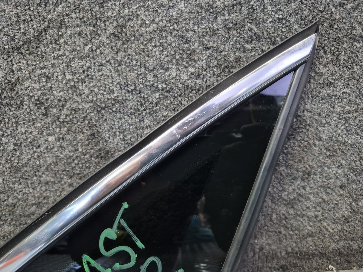 15-20 Audi S3 8VS 4 Door Sedan Rear Right Side Quarter Panel Window Glass OEM