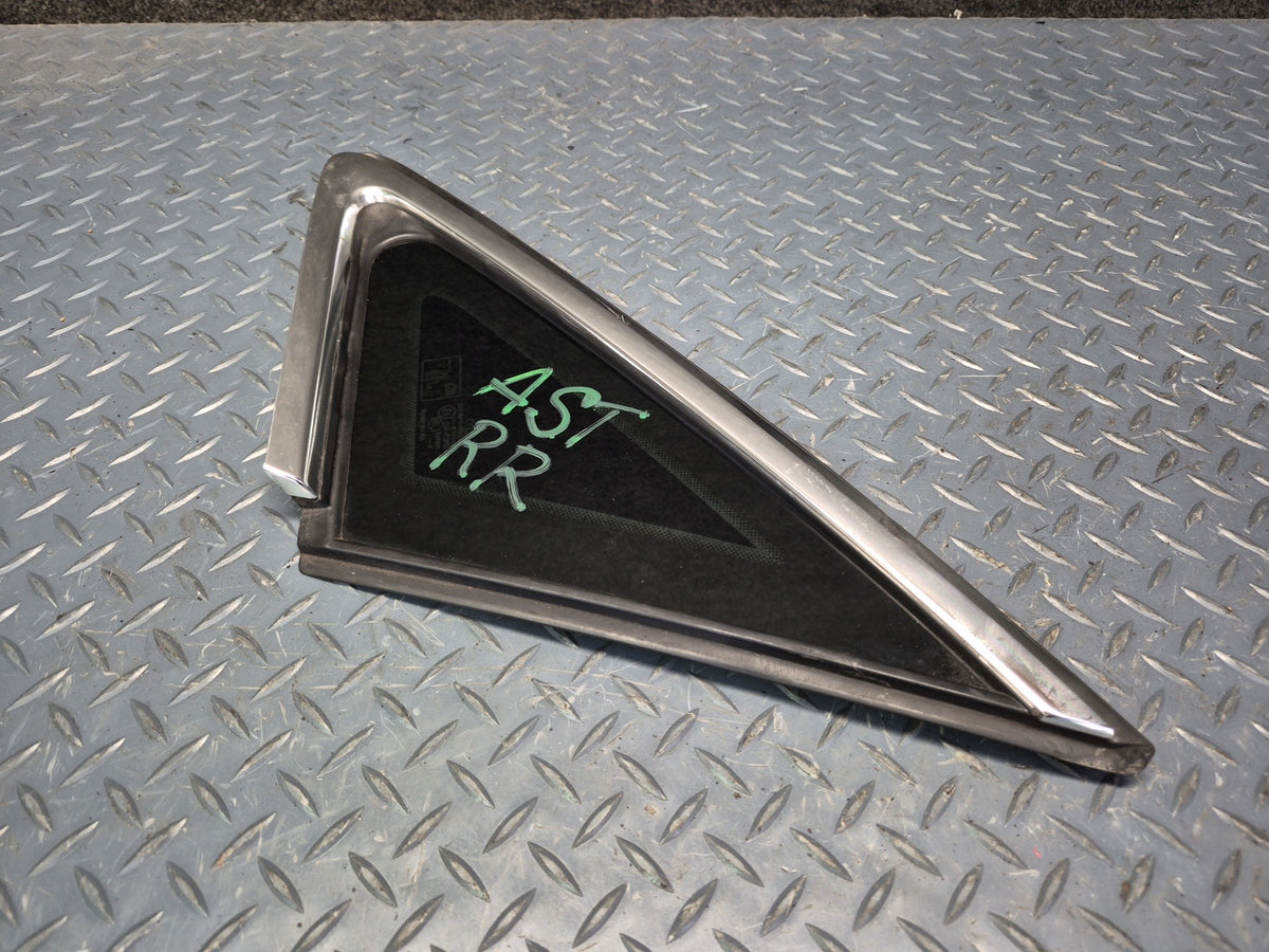 15-20 Audi S3 8VS 4 Door Sedan Rear Right Side Quarter Panel Window Glass OEM