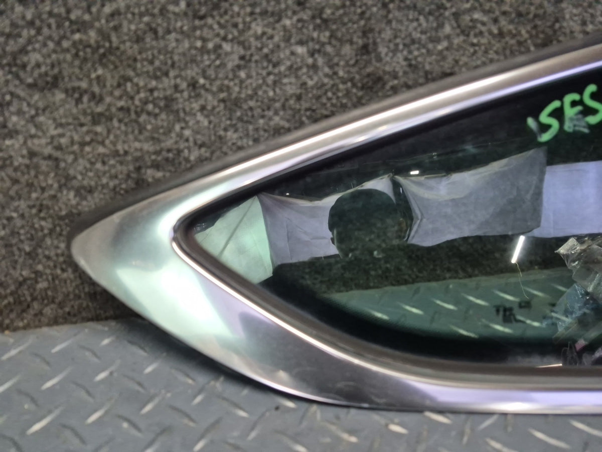 18-25 Audi F5A A5 S5 Sportback Rear Right Quarter Window Glass w Molding OEM