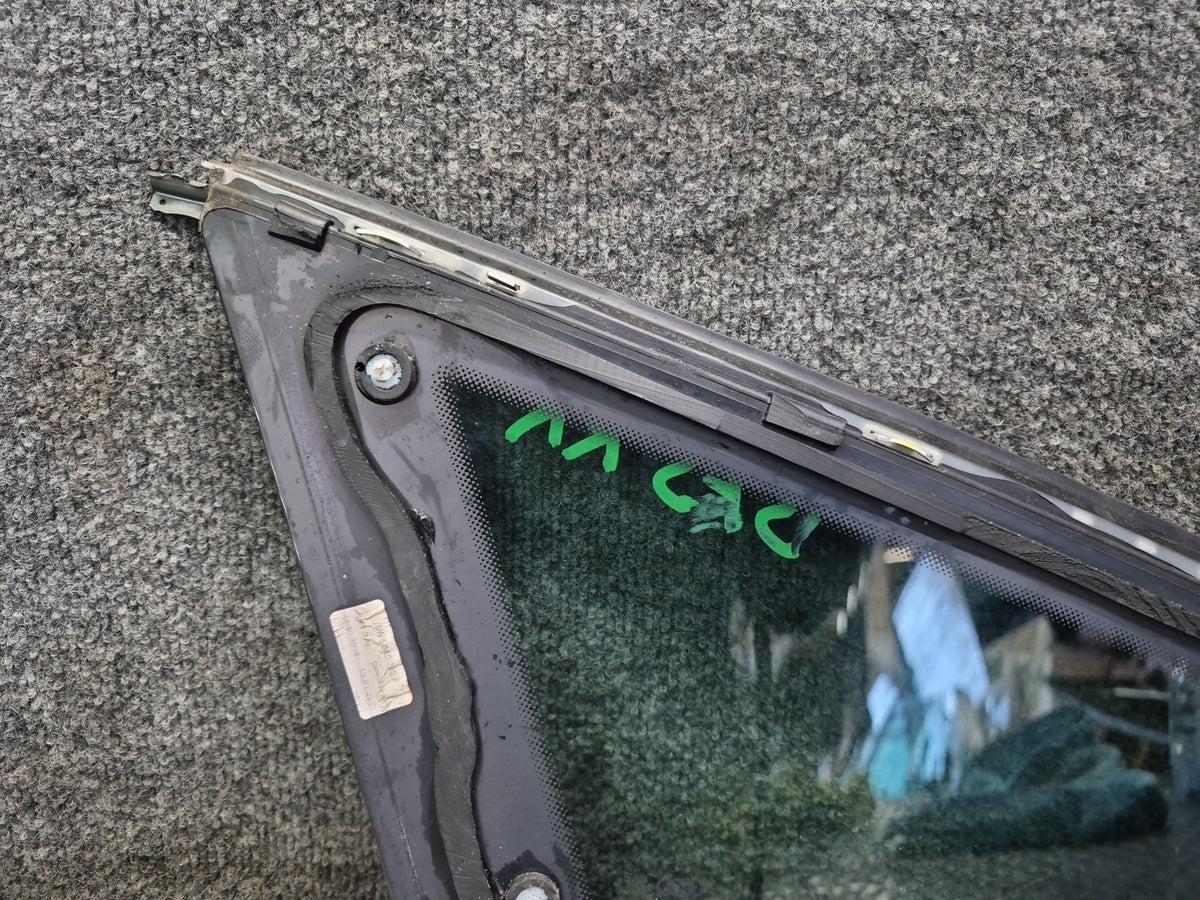 18-25 Audi F5A A5 S5 Sportback Rear Right Quarter Window Glass w Molding OEM