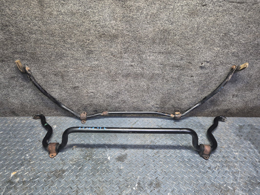 89-90 Toyota Supra MA71 Turbo Set of 2 Front & Rear Stabilizer Sway Bar 105K OEM