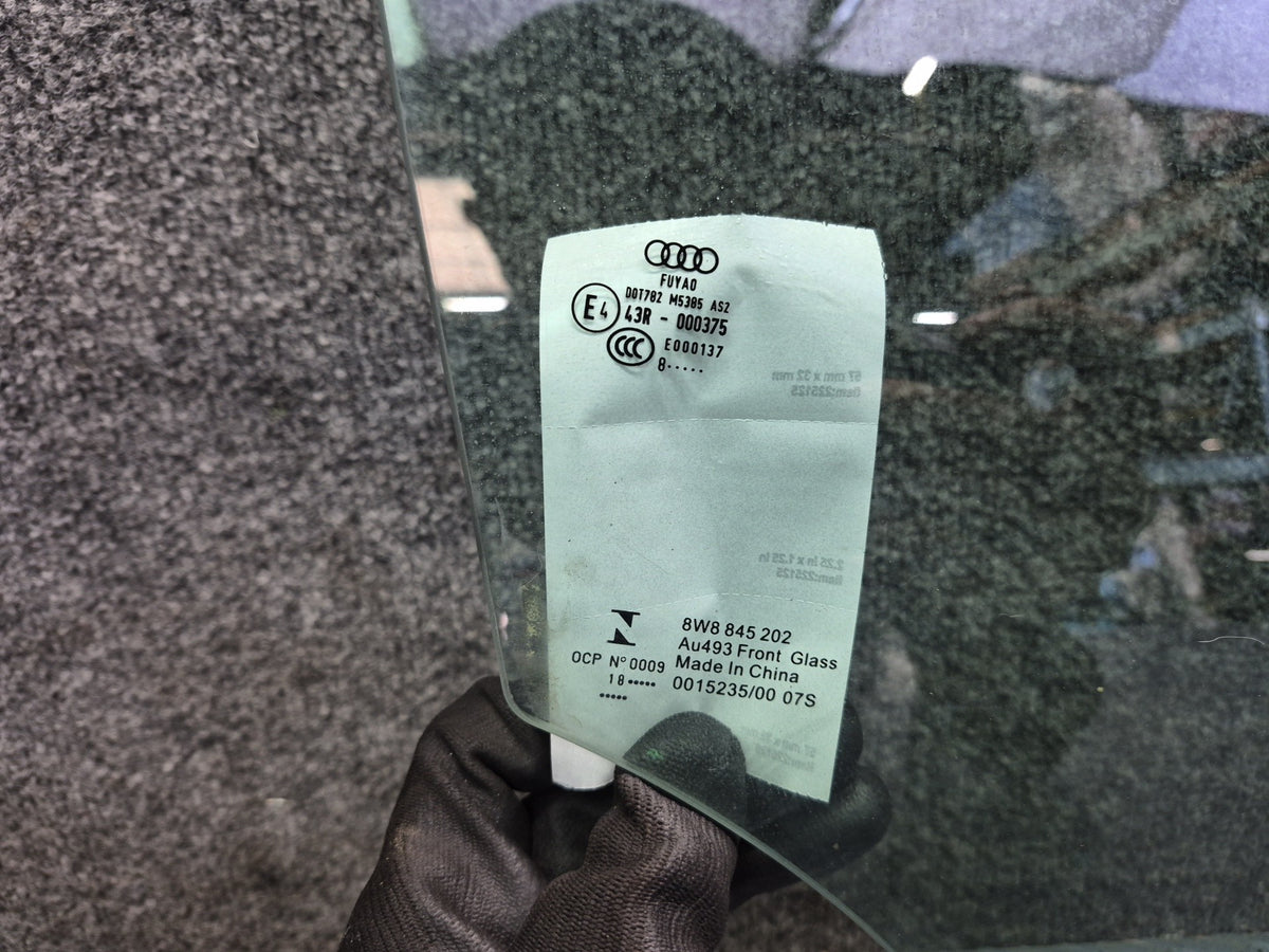 18-25 Audi F5A A5 S5 RS5 Sportback Front Right Door Window Glass OEM
