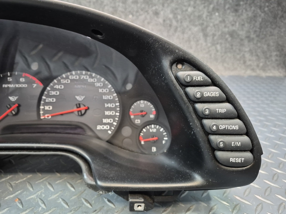 1999 Chevrolet Corvette C5 Instrument Cluster Gauge Speedometer 65K 10279518 OEM