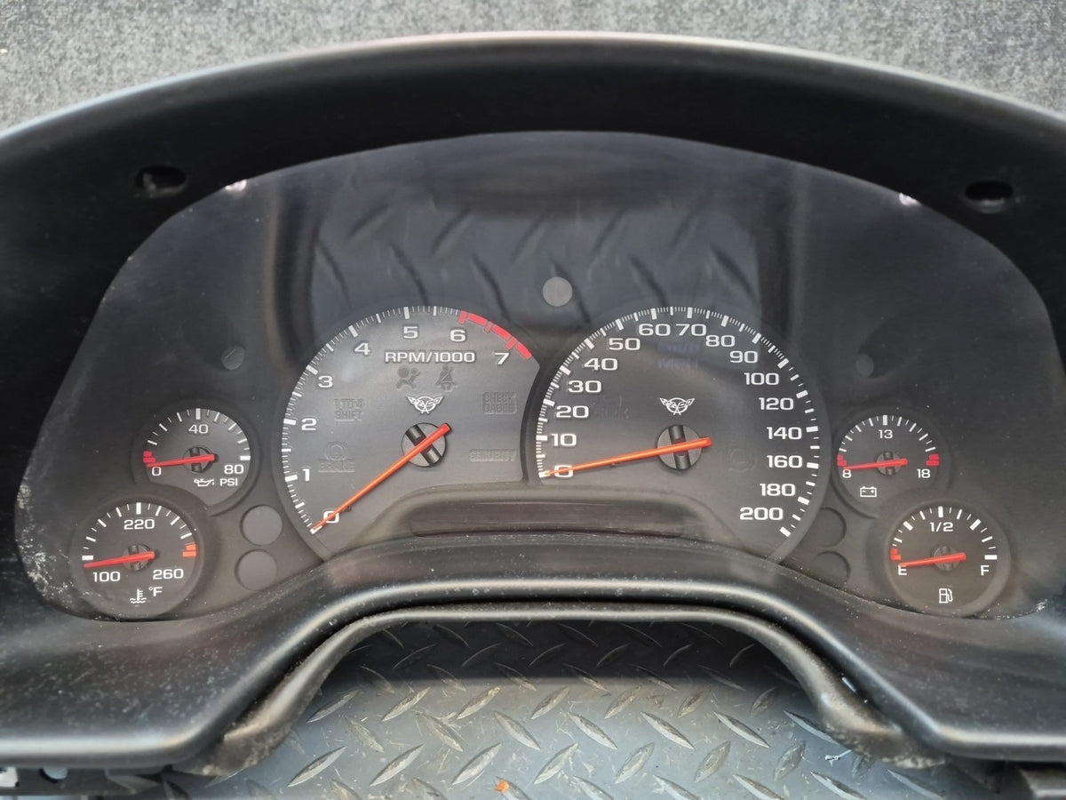 1999 Chevrolet Corvette C5 Instrument Cluster Gauge Speedometer 65K 10279518 OEM