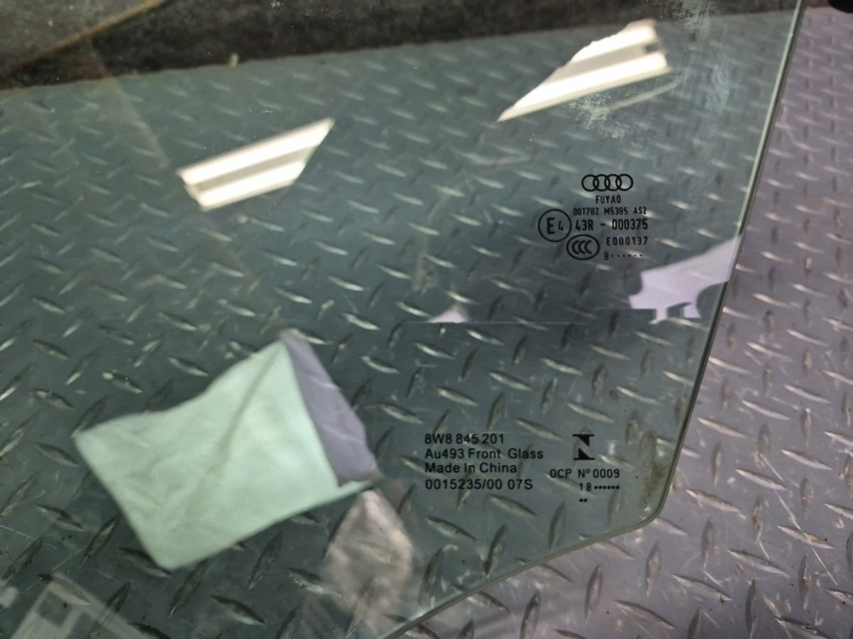 18-25 Audi F5A A5 S5 RS5 Sportback Front Left Door Window Glass OEM