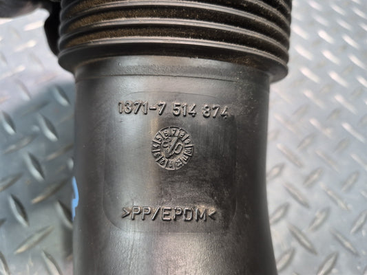 03-05 BMW E85 Z4 M54 3.0L Air Intake Duct Hose Boot Tube w MAF Sensor OEM