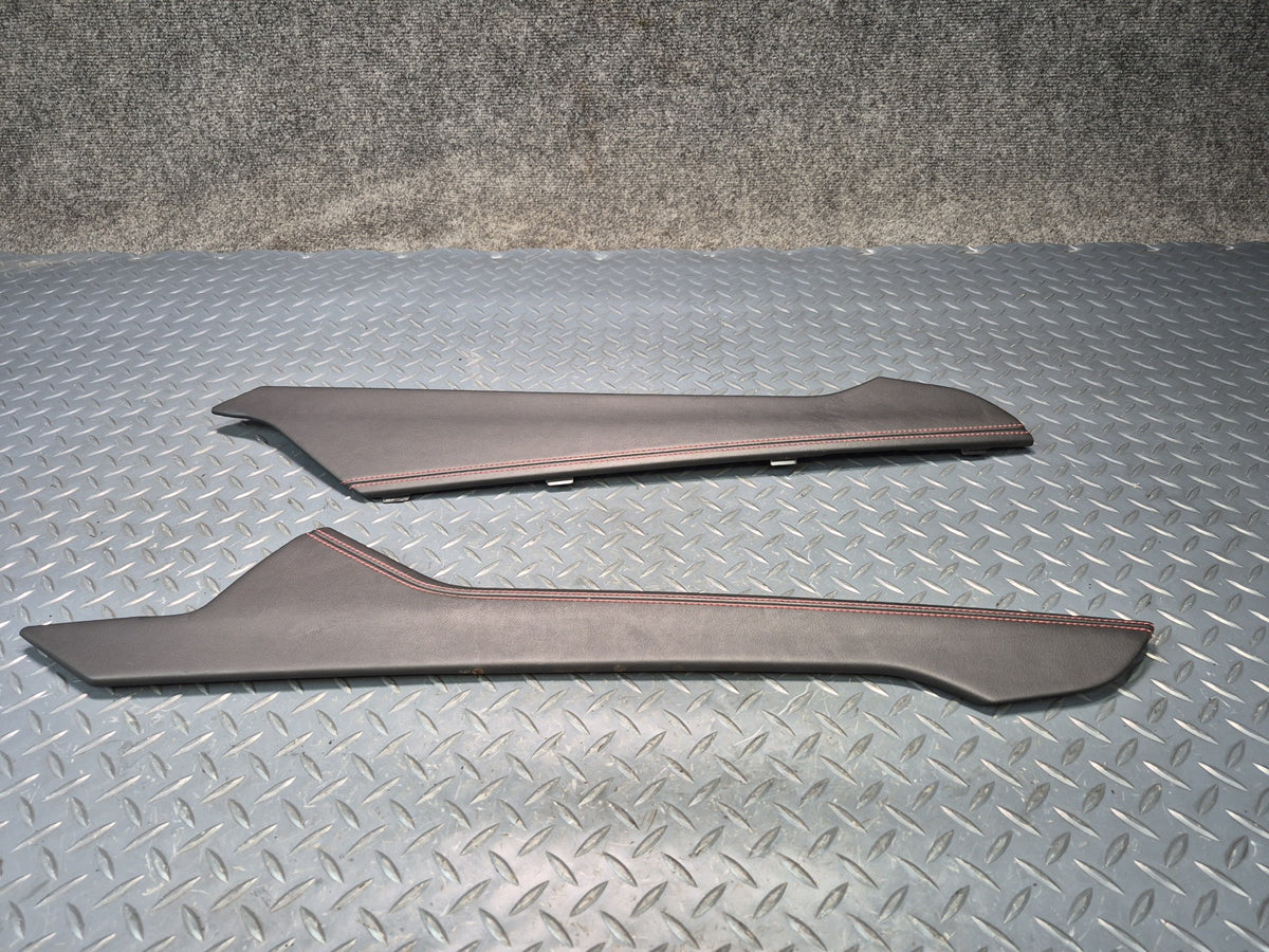 17-25 Audi A4 S4 A5 S5 Center Console Left & Right Side Trim Panel Black OEM