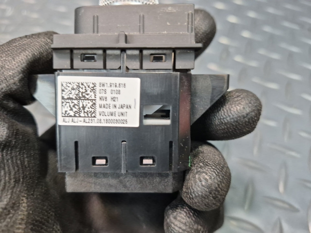 17-19 Audi A4 S4 A5 S5 Radio Audio Volume Control Switch 8W1919616 OEM