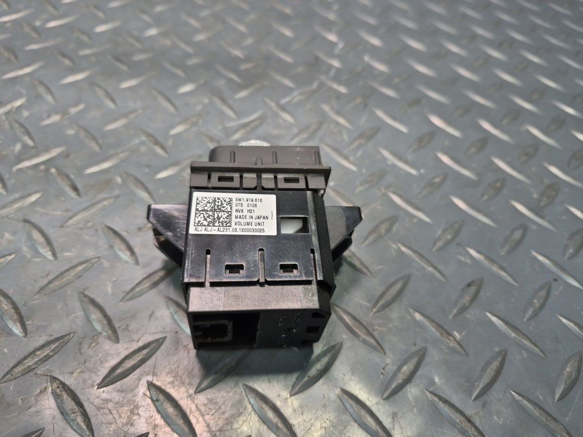 17-19 Audi A4 S4 A5 S5 Radio Audio Volume Control Switch 8W1919616 OEM