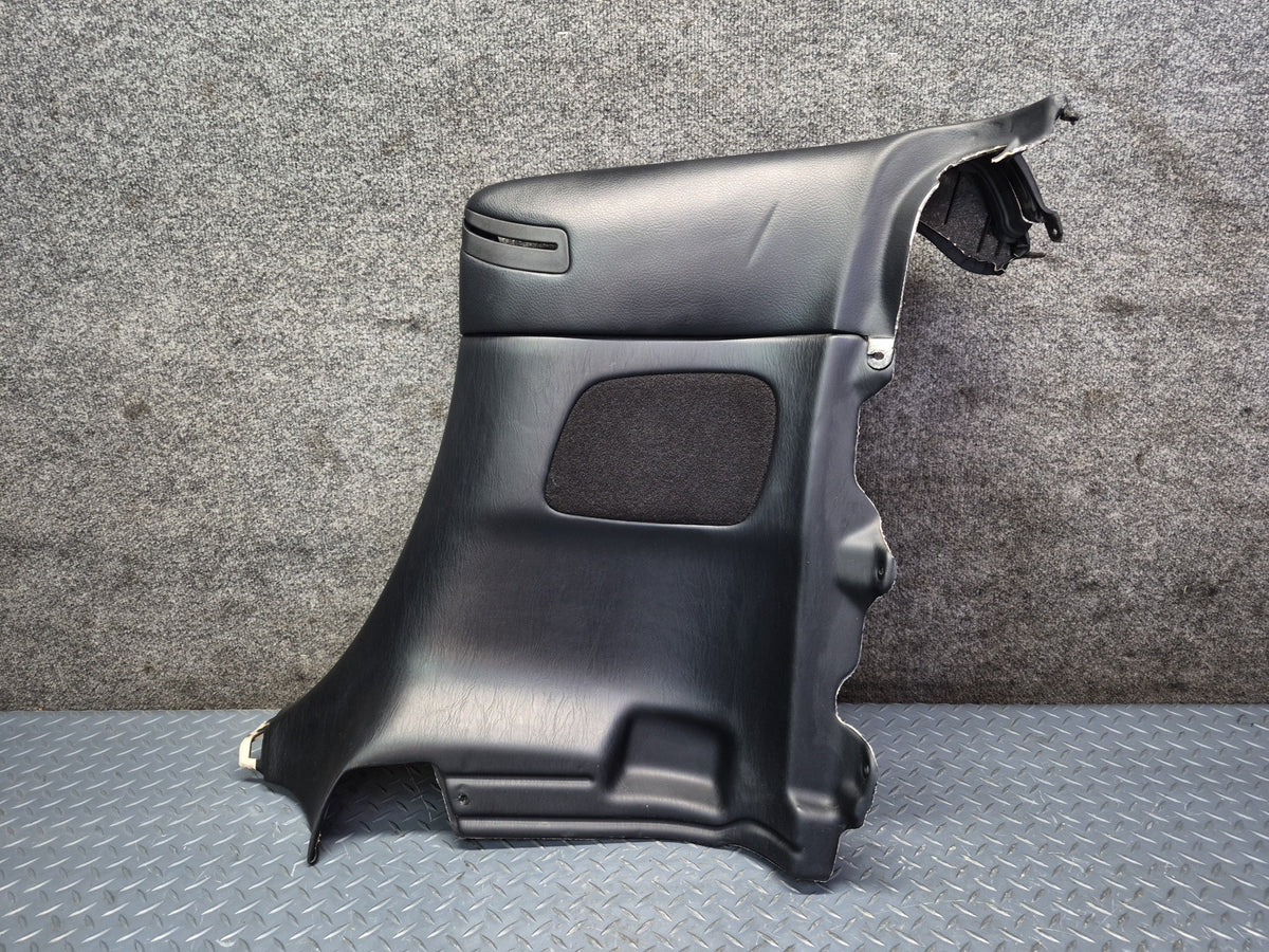 02-10 Lexus SC430 Rear Quarter Interior Trim Cover Panel Black Set Damaged