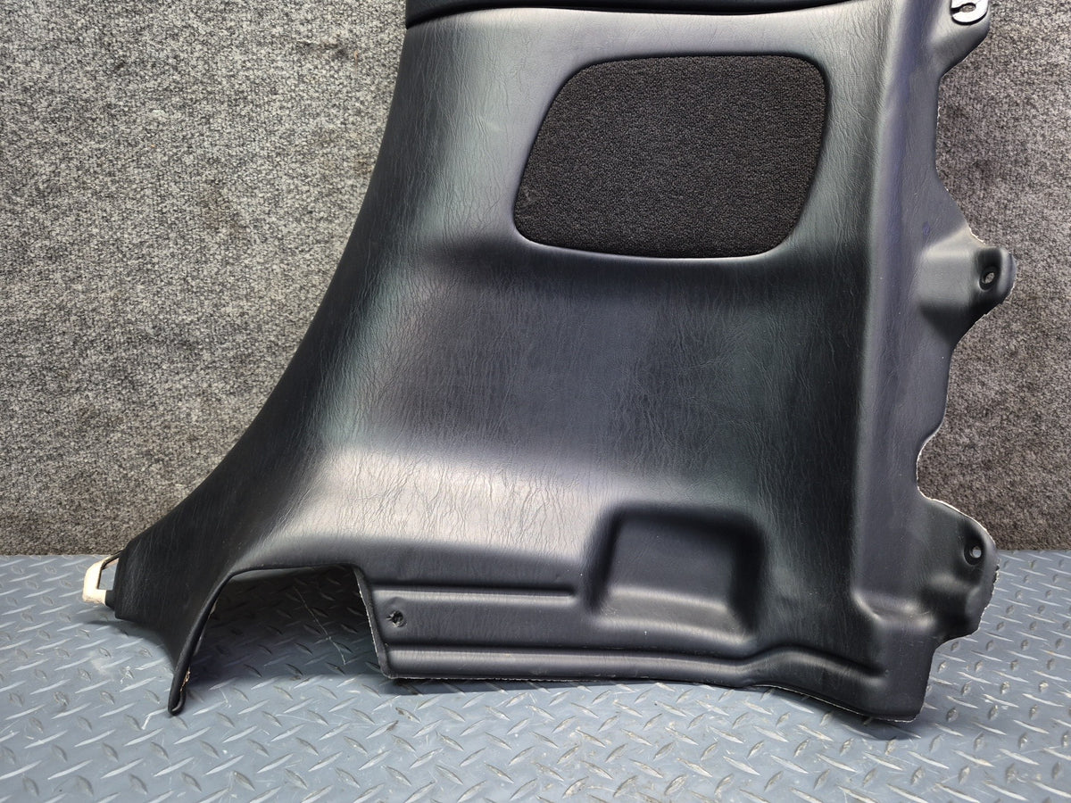 02-10 Lexus SC430 Rear Quarter Interior Trim Cover Panel Black Set Damaged