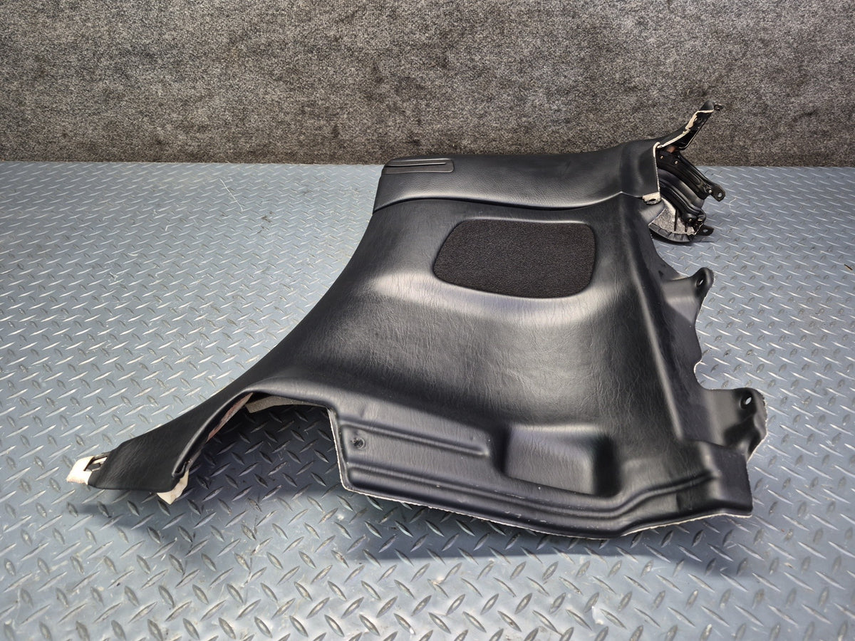 02-10 Lexus SC430 Rear Quarter Interior Trim Cover Panel Black Set Damaged