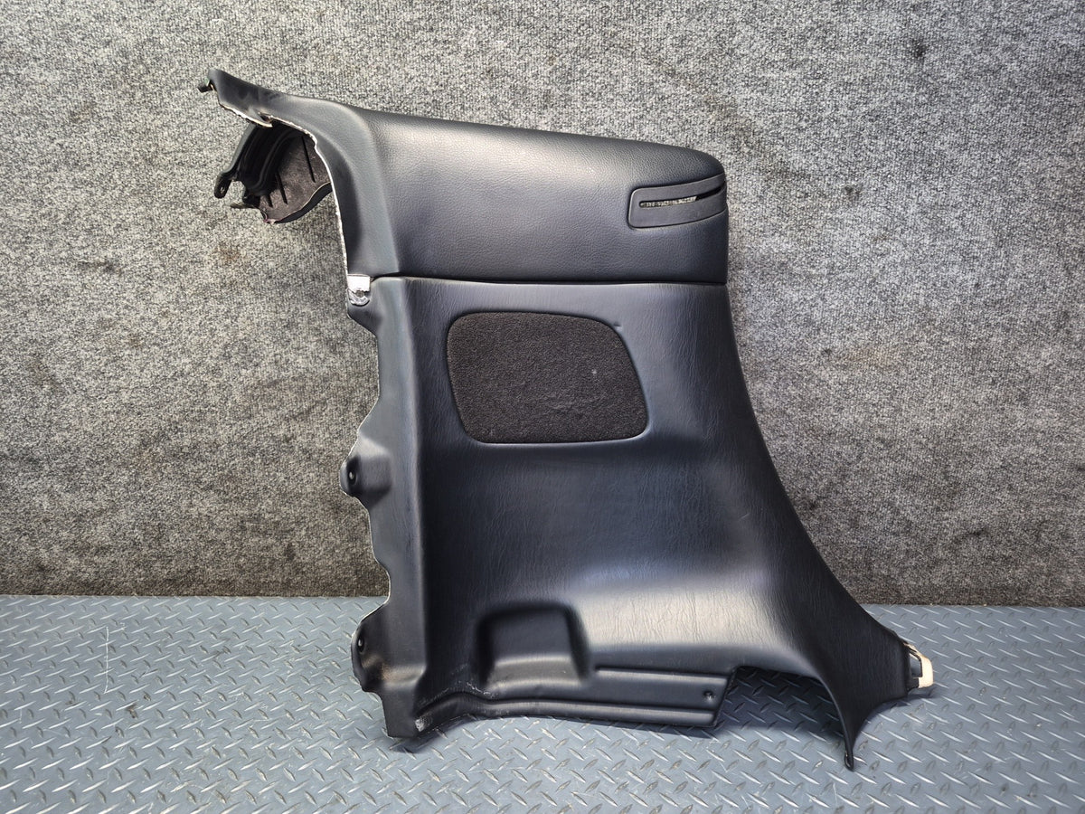 02-10 Lexus SC430 Rear Quarter Interior Trim Cover Panel Black Set Damaged