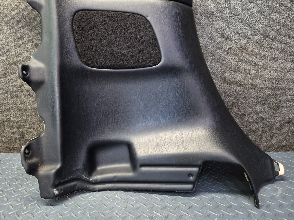 02-10 Lexus SC430 Rear Quarter Interior Trim Cover Panel Black Set Damaged