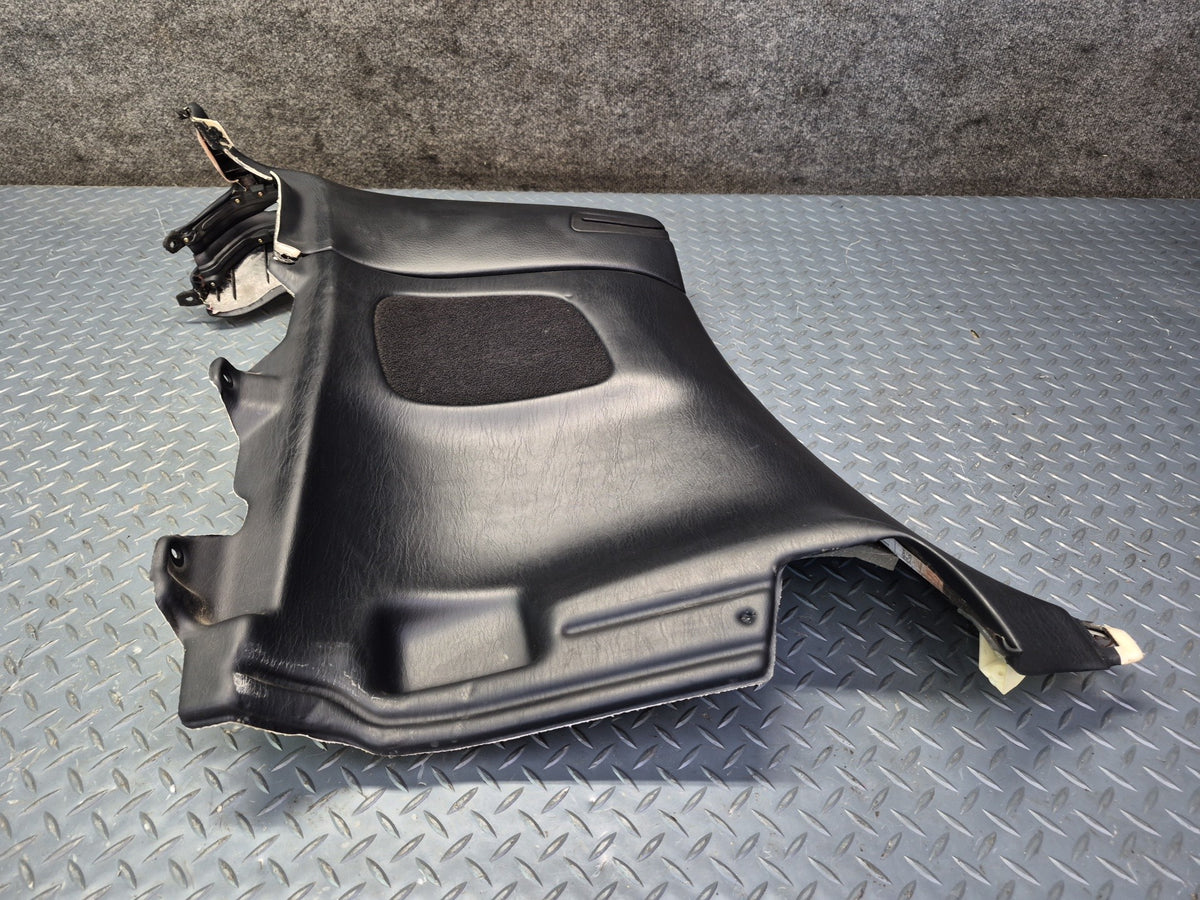 02-10 Lexus SC430 Rear Quarter Interior Trim Cover Panel Black Set Damaged