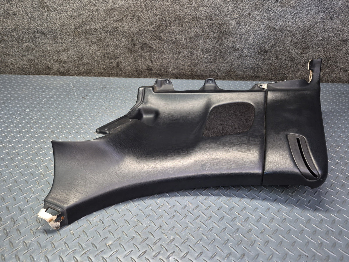 02-10 Lexus SC430 Rear Quarter Interior Trim Cover Panel Black Set Damaged